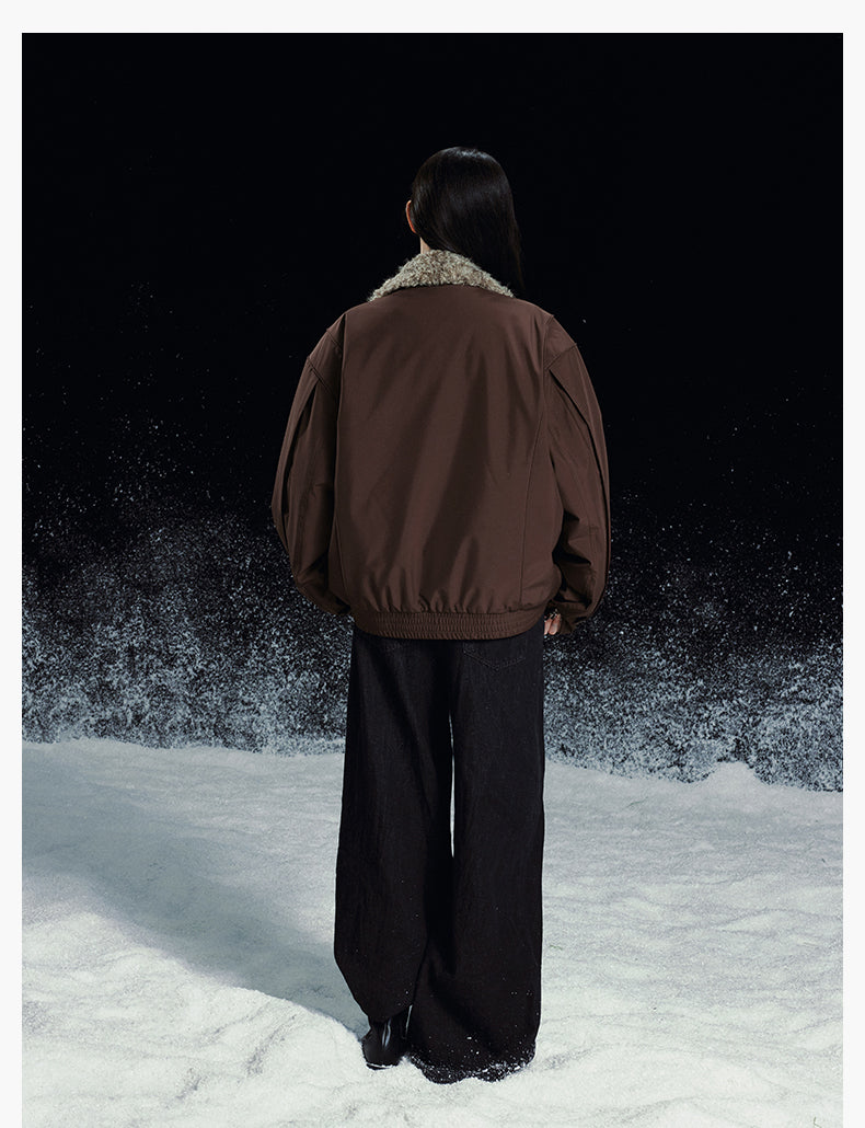MEDM Removable Fur Lining Jacket