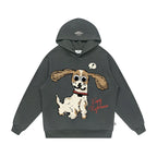 EMPTY REFERENCE Hand Painted Cute Puppy Hoodie