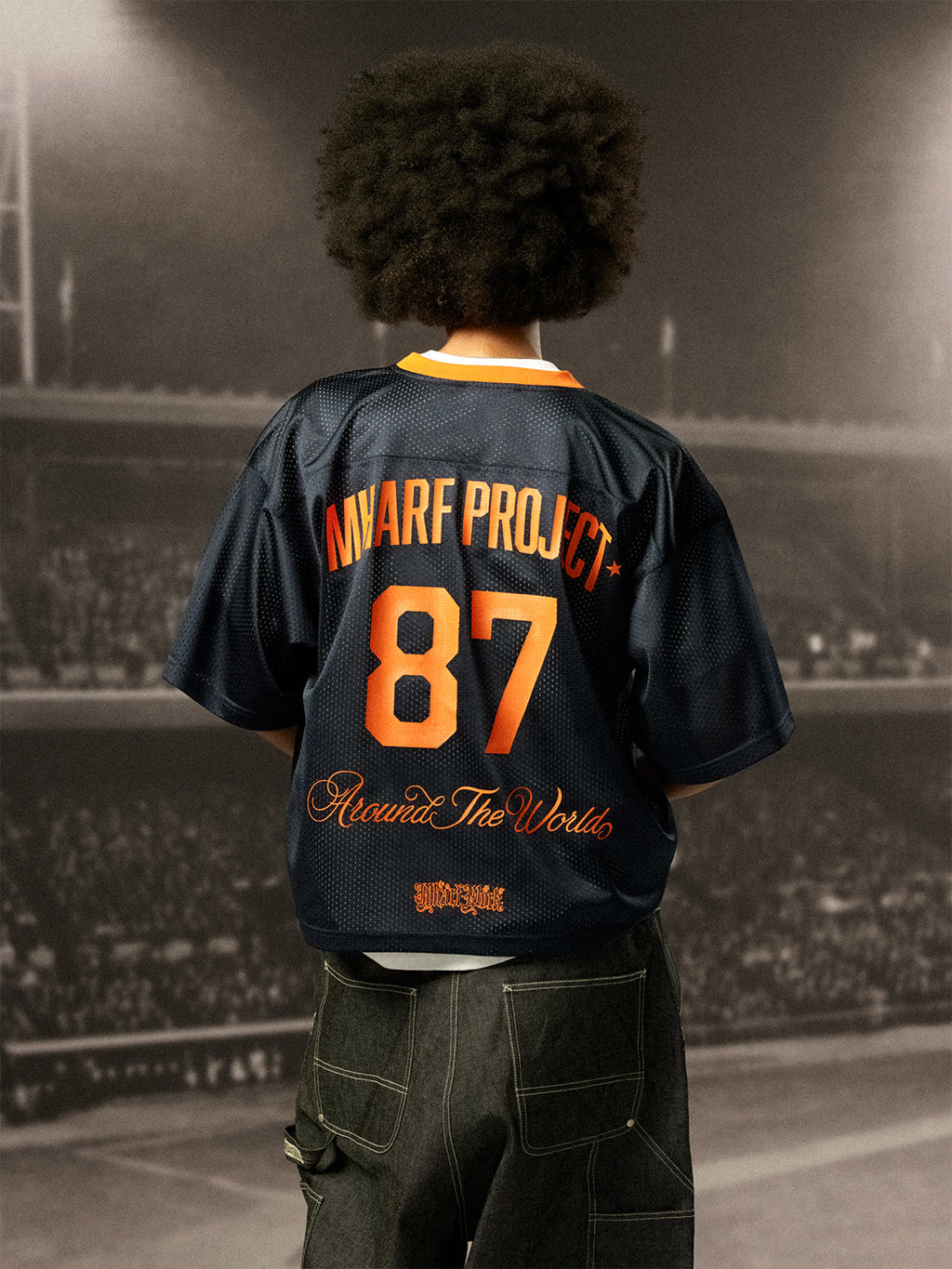 MHARF 87 Logo Vintage Mesh Hockey Jersey