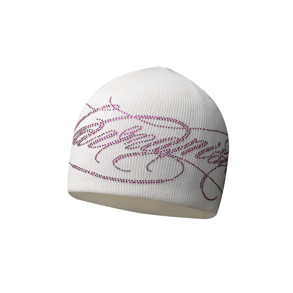 KARMANISTIC Rhinestone Knit Beanie