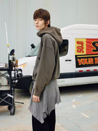 SOD Co. FM Distressed Oversized Hoodie