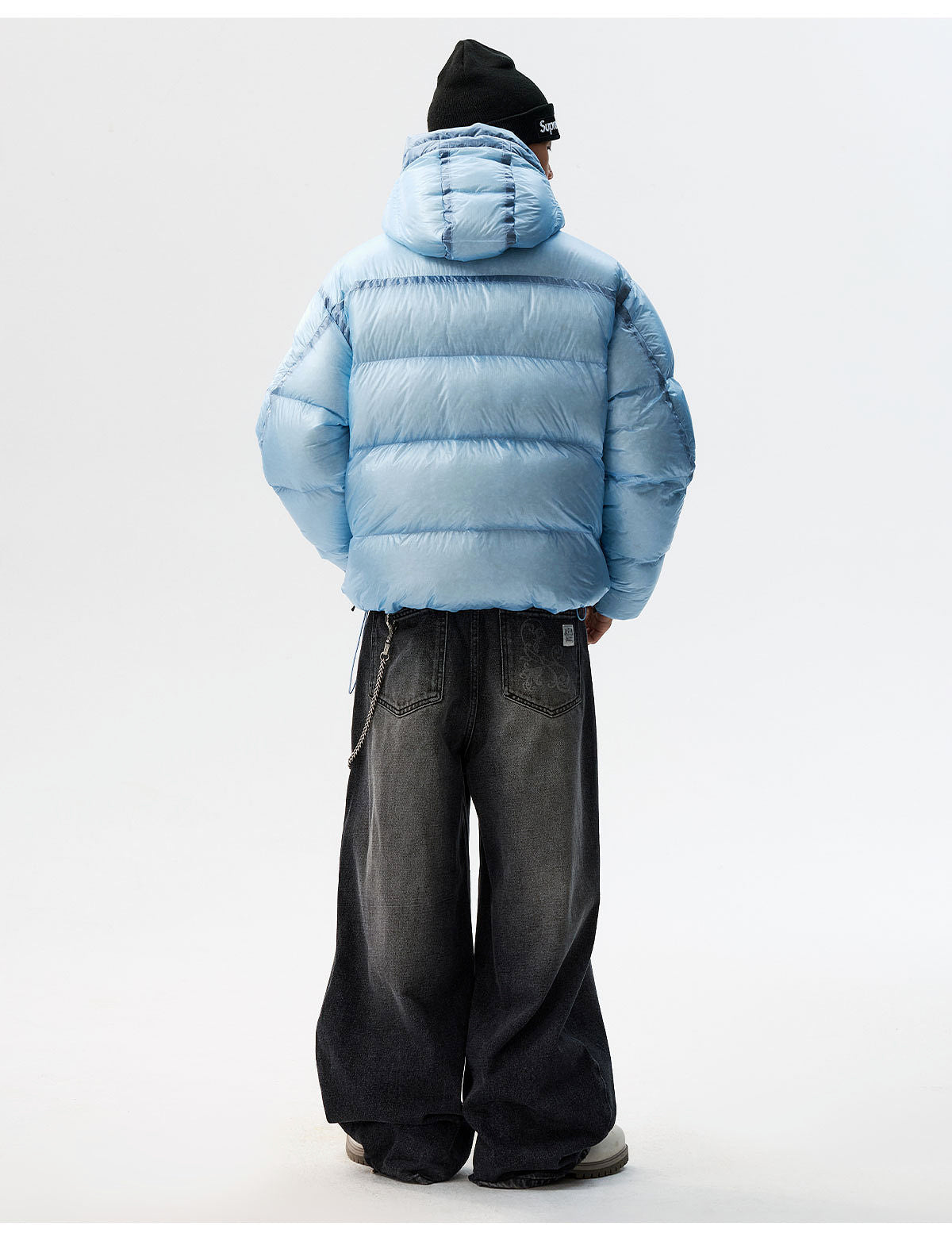 MEDM Hooded Sheer Down Jacket