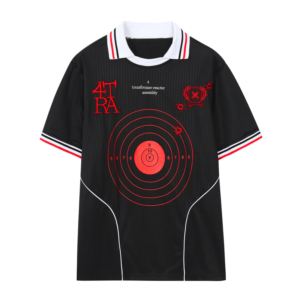 4tra "Rebel Pirate" Bullseye Soccer Jersey Tee
