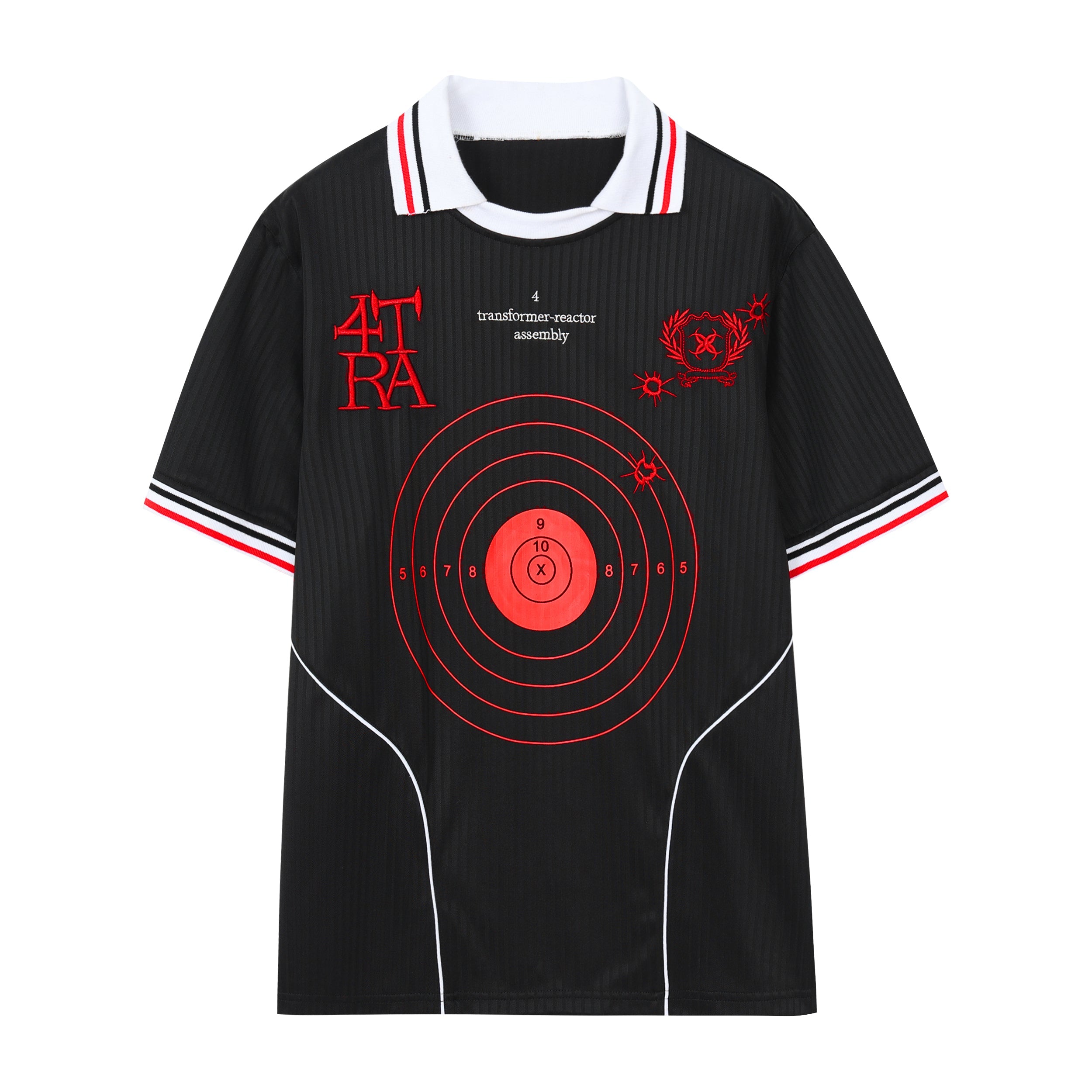 4tra "Rebel Pirate" Bullseye Soccer Jersey Tee