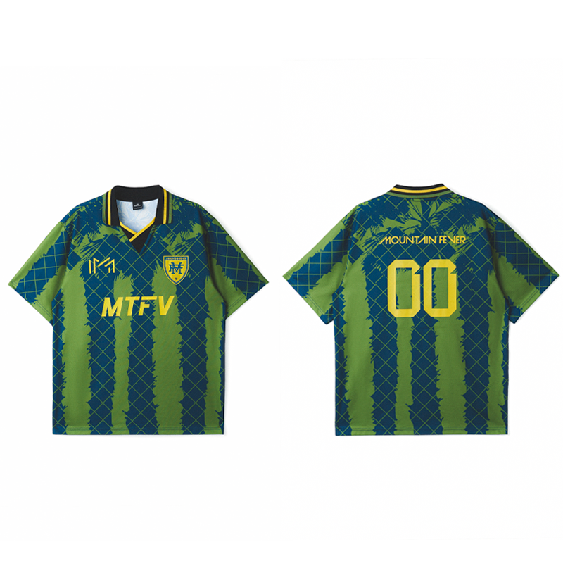 MOUNTAINFEVER Coconut Stripe Soccer Jersey Polo