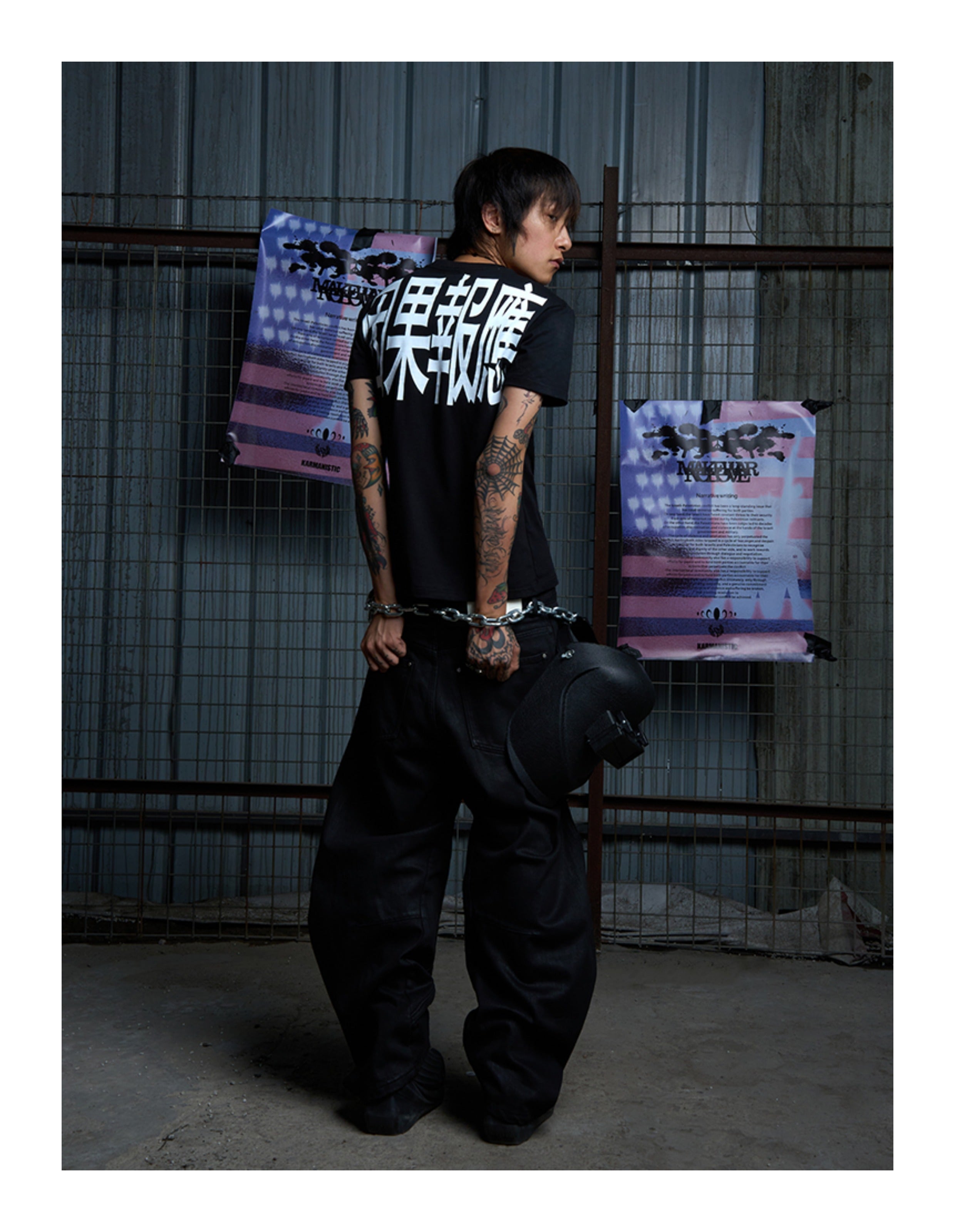 KARMANISTIC Karma Print Slim Tee