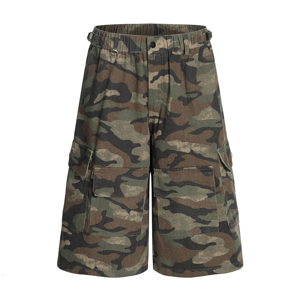 F3F Select Functional Camouflage Baggy Shorts