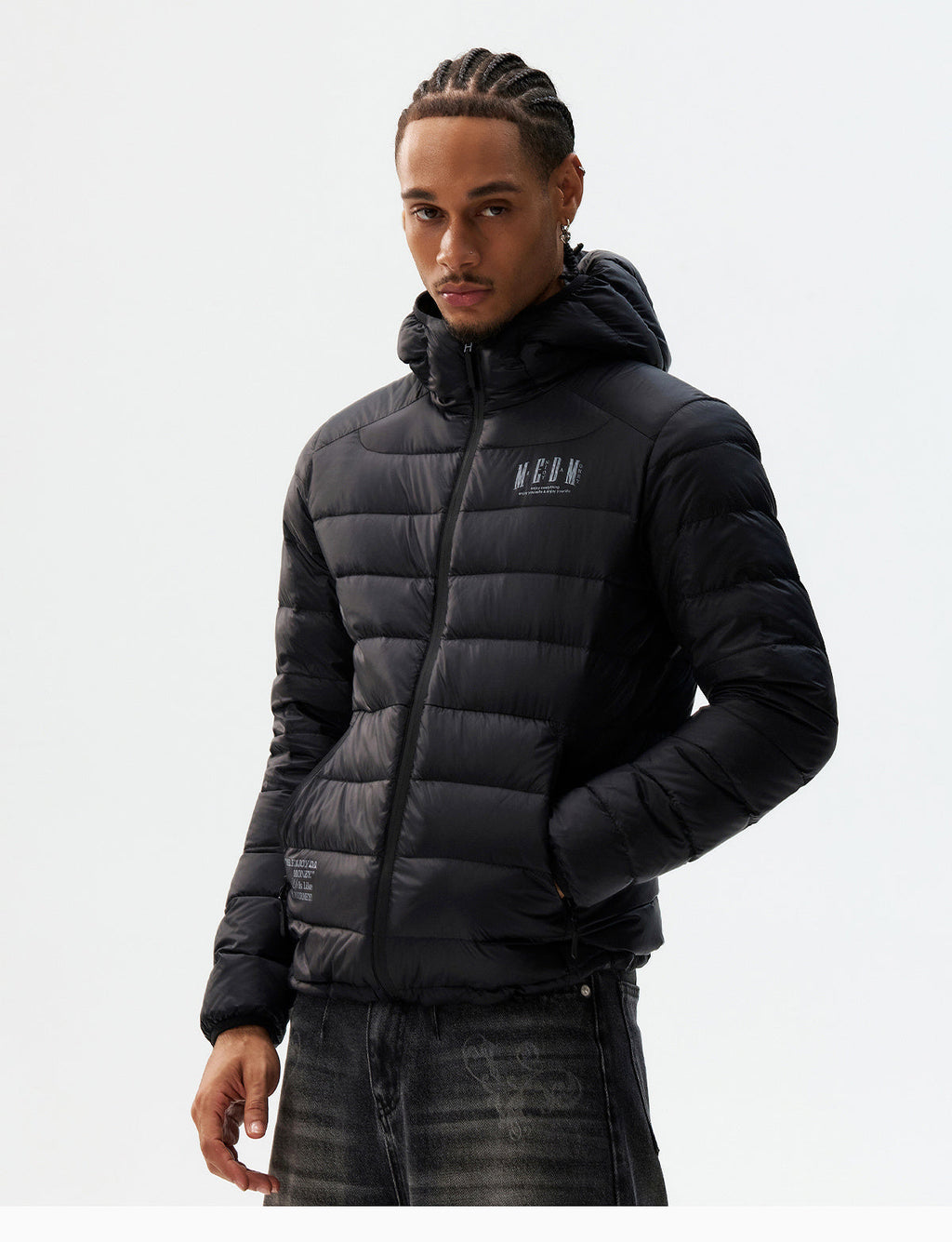 MEDM Waterproof Lightweight Hooded Down Jacket