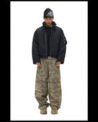 NOVACAM Windproof Puffer Short Jacket