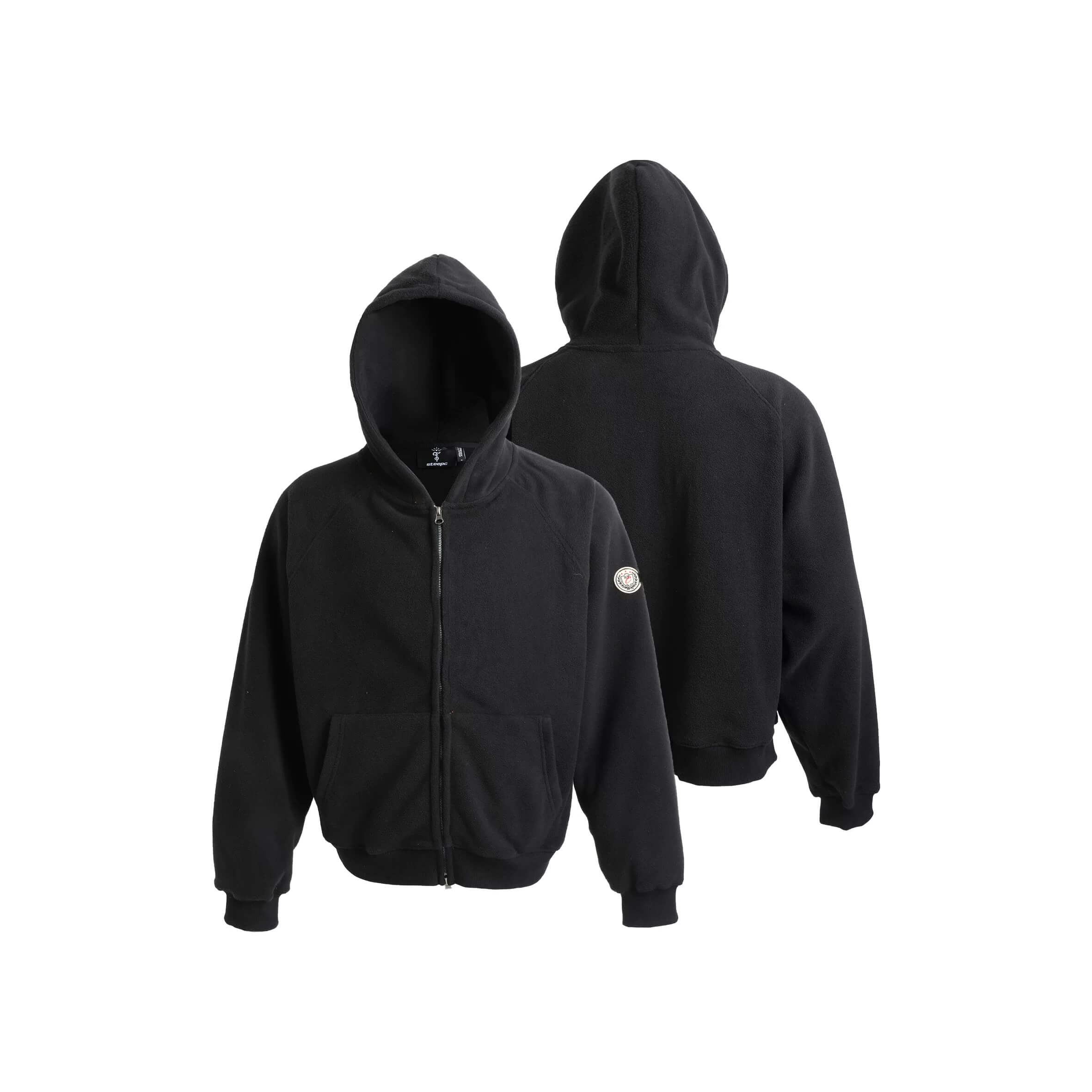 STEEPC Fleece Zip Up Hoodie and Sweatpants Set