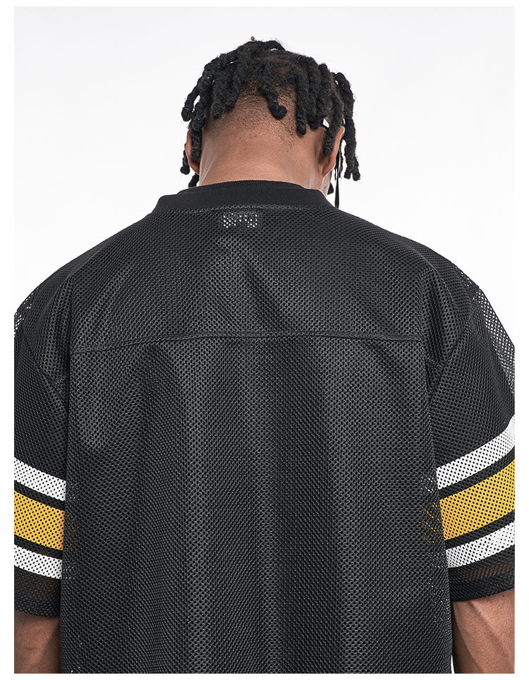 F3F Select Letter Printed Mesh Hockey Jersey