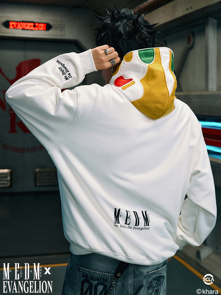 MEDM x EVA Unit-00, Unit-01, Unit-02 Mecha Design Zip-Up Hoodie