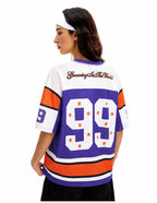 F3F Select Star 99 Numbering Color Block Mesh Short Sleeve Jersey