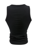 KARMANISTIC Logo Print Slim Tank Top