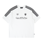 VOTE Black & White Striped Uniform Jersey Tee