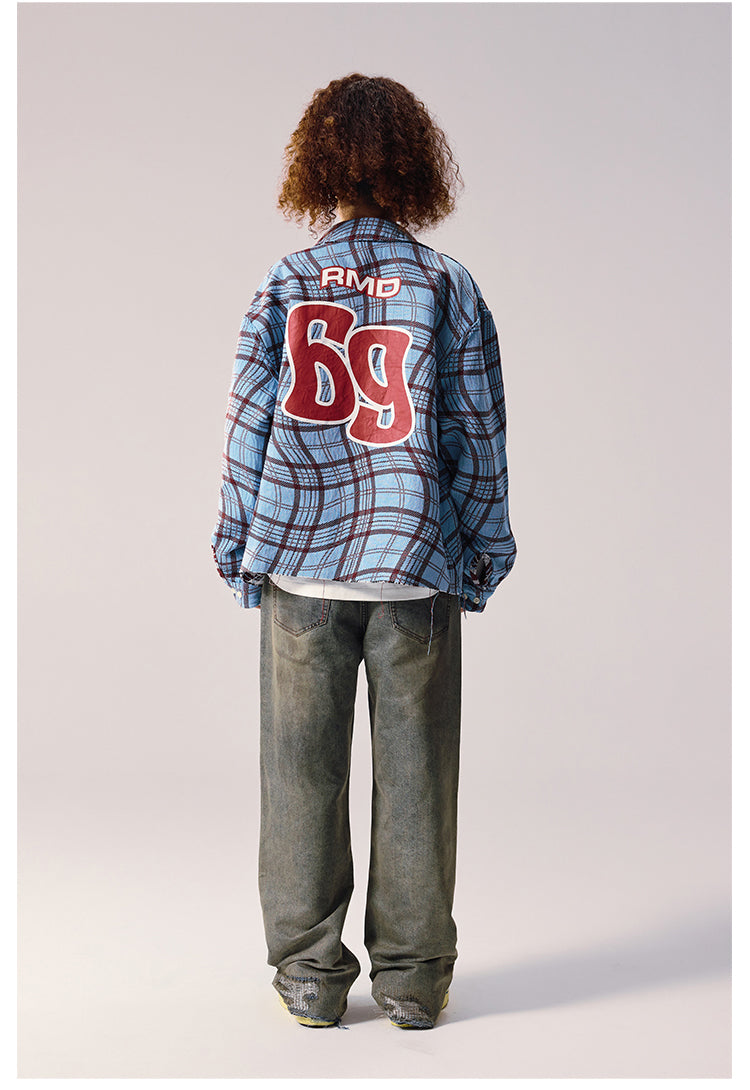 Remedy Wave Plaid Reversible Long Sleeve Shirt