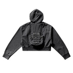 Remedy Backpack Design Washed Denim Short Jacket