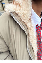 STEEPC Eco Faux Fur Lined Down Jacket