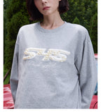 S45 Pearl Logo Patch Long Sleeve Tee