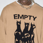 EMPTY REFERENCE Doberman Knit Sweater