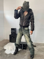 Night Lab Slim Fit Hooded Down Jacket