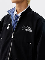 MEDM Plaid Lined Work Jacket