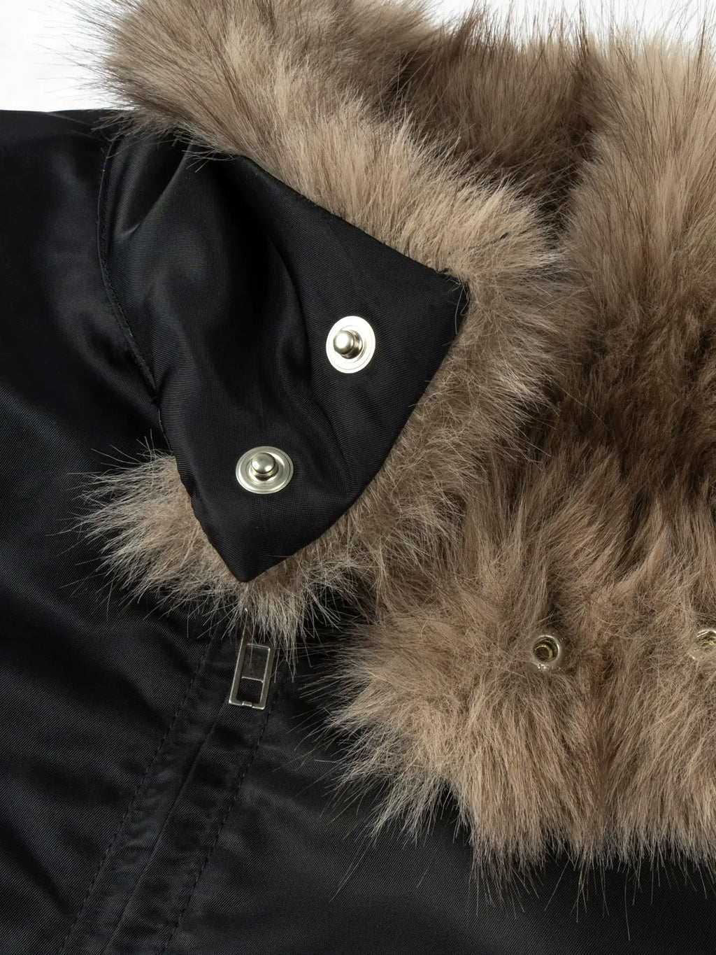 ANTIDOTE Fur Collar Bomber Jacket
