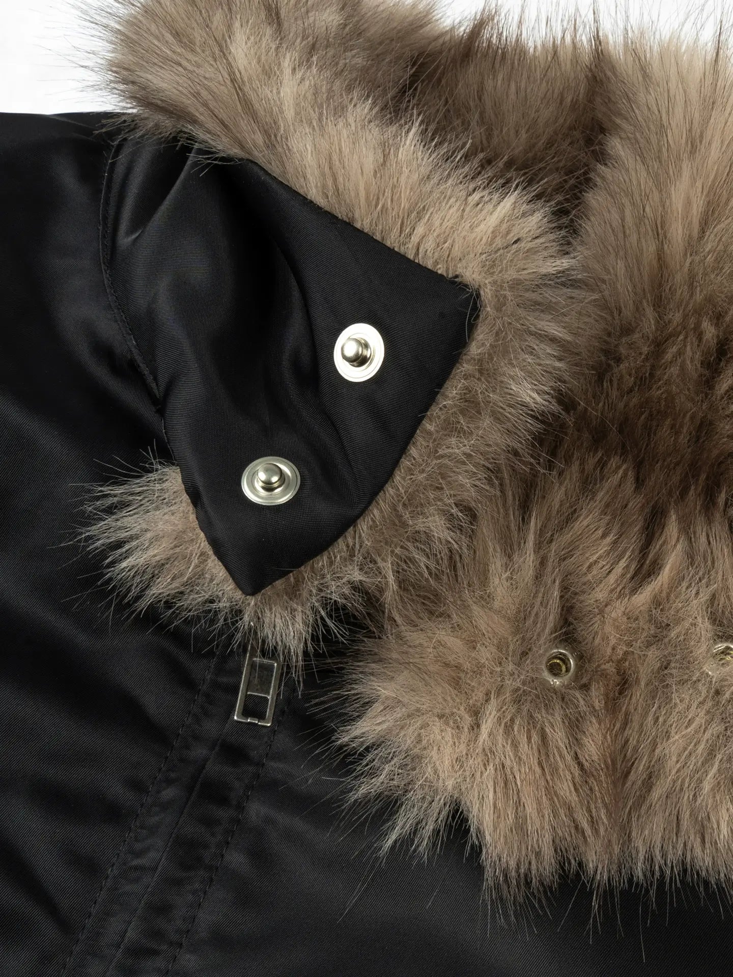 ANTIDOTE Fur Collar Bomber Jacket