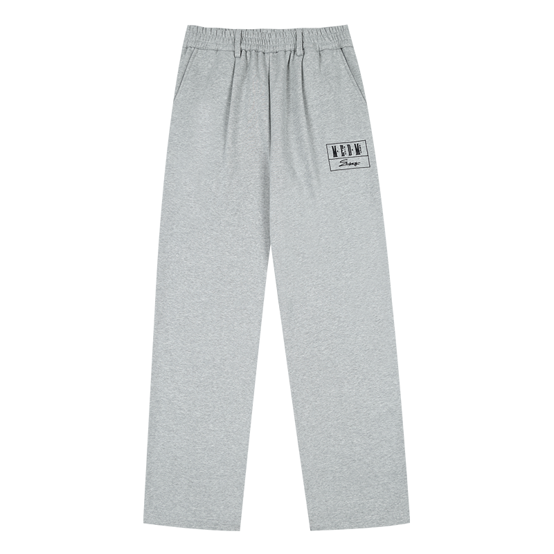 MEDM Embroidered Lettered Logo Hoodie & Sweatpants