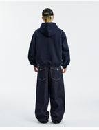 MEDM Leopard Faux Fur Layered Hoodie
