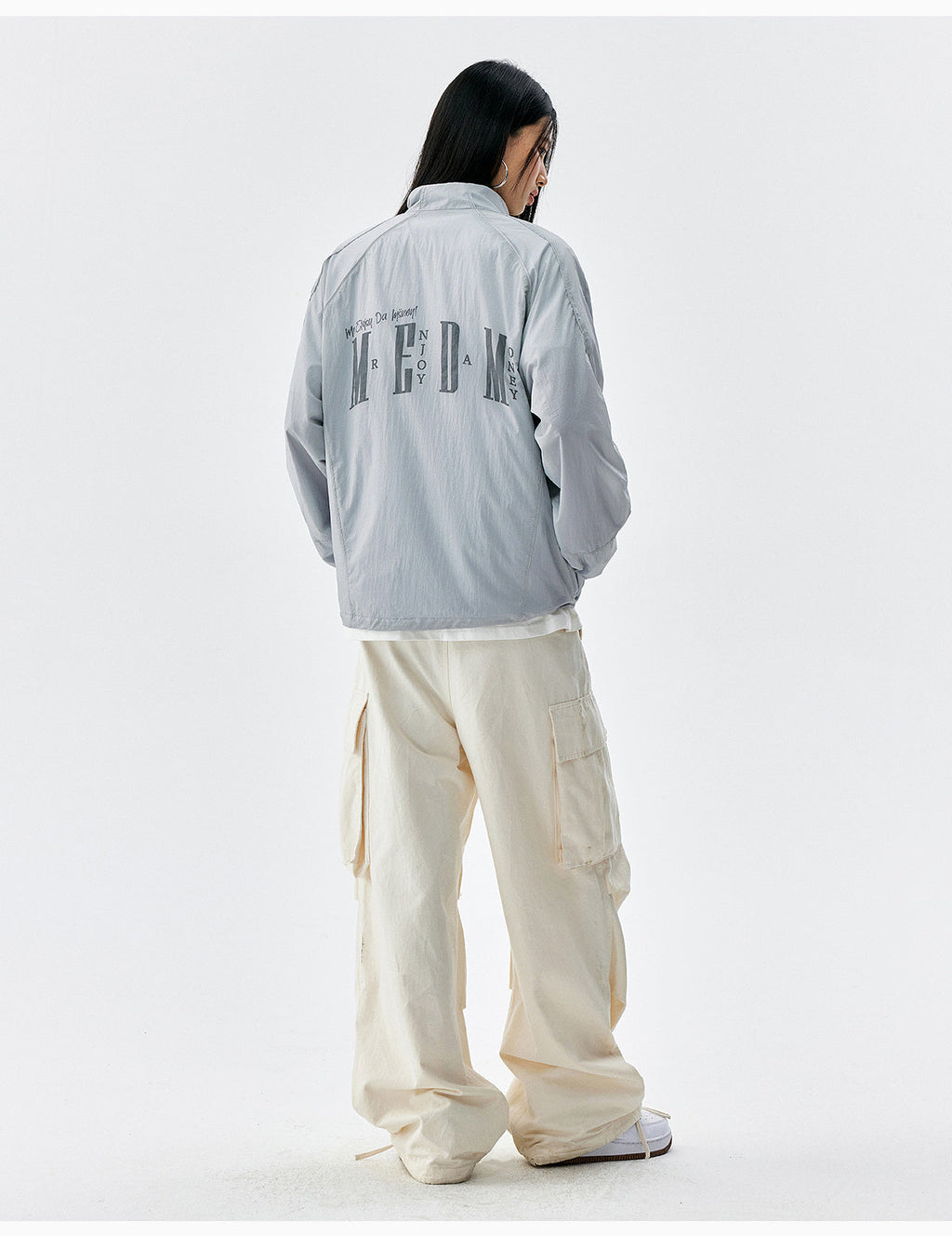 MEDM UV Resistant Logo Zip Jacket
