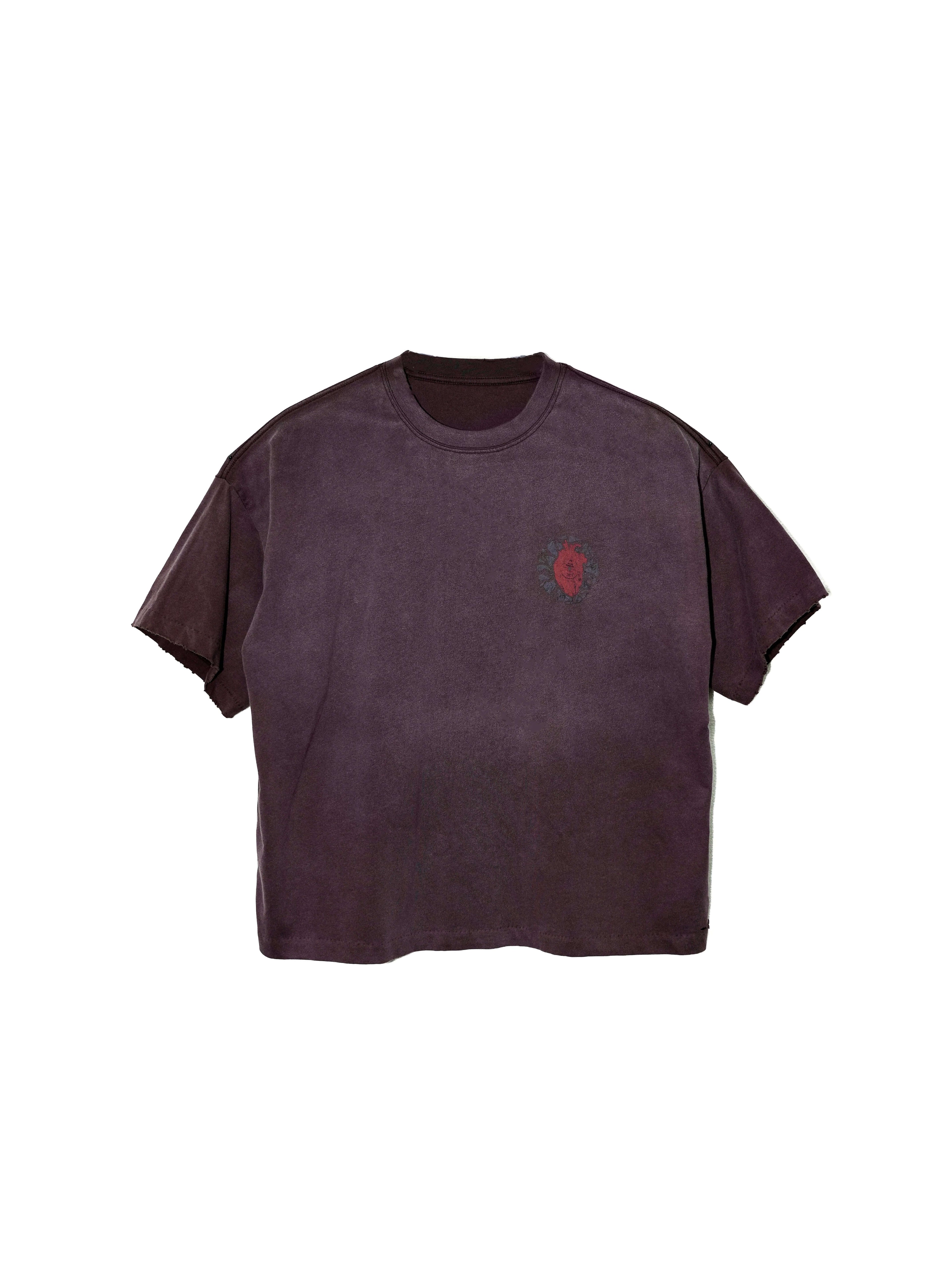 LIBERAFIT Album Disc Graphic Washed Vintage Tee