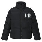 MEDM Rhinestone Studded Logo Down Jacket