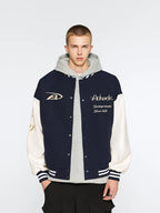 Achock Basic Embroidery Baseball Jacket