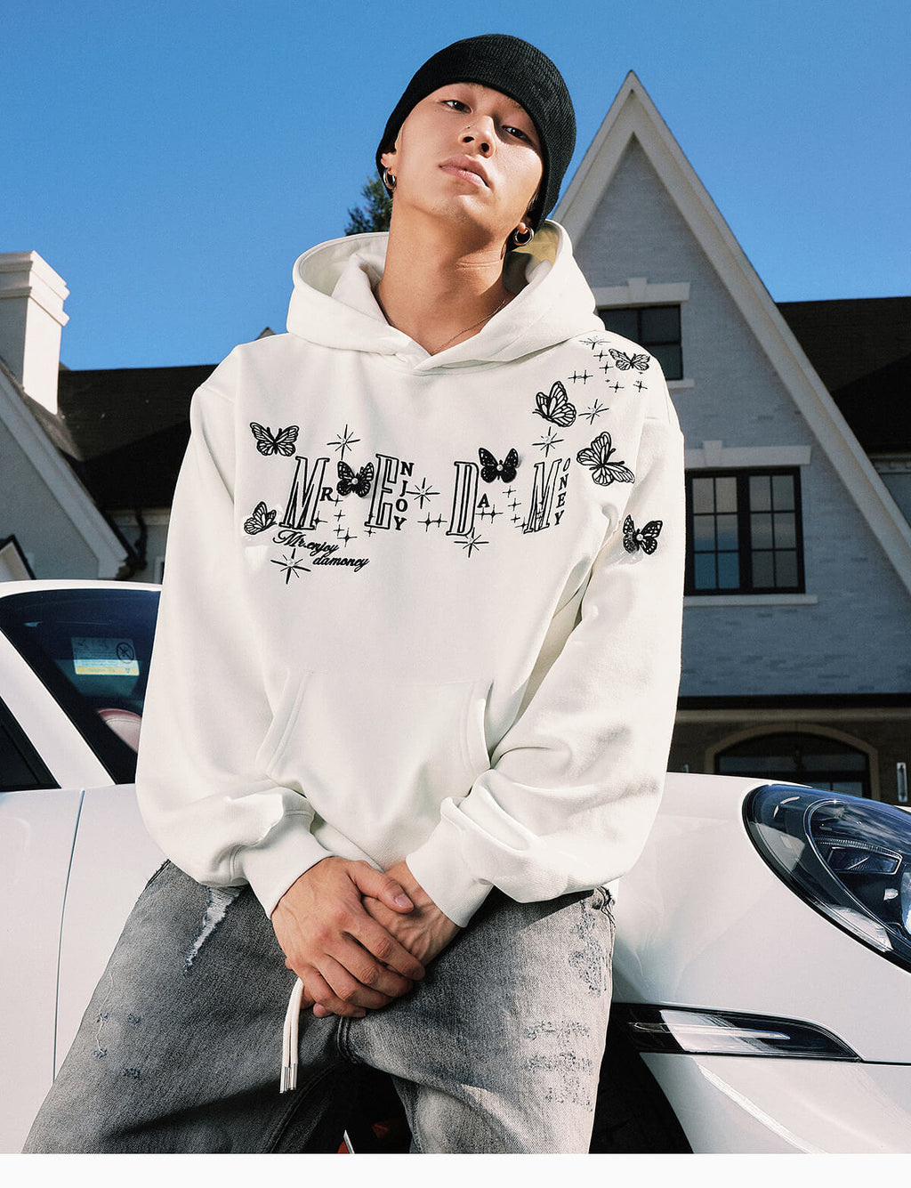 MEDM 3D Butterfly Logo Hoodie