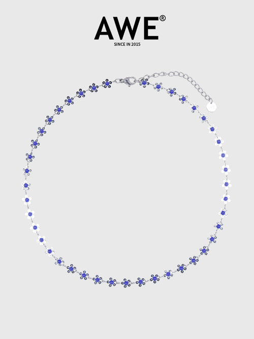 AWE Rainbow Small Daisy Chain Necklace