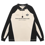 Harsh and Cruel Retro Zipper Polo Shirt