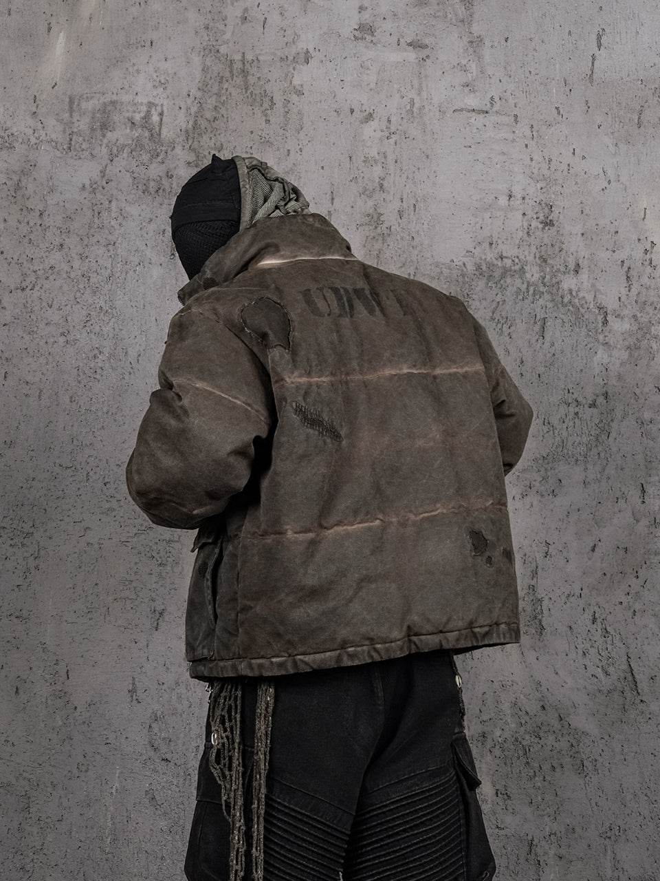 UNDERWATER Handmade Distressed Stitch Jacket