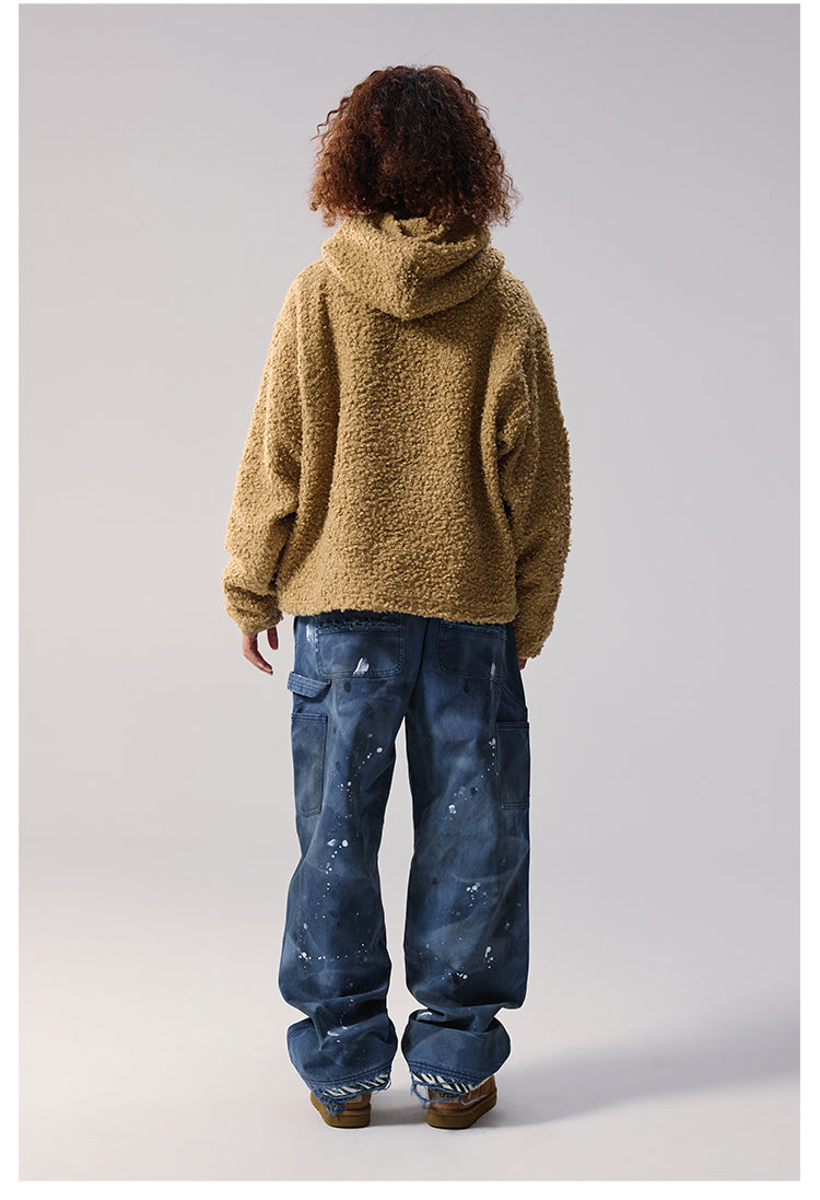Remedy Sherpa Fleece Half Zip Hoodie