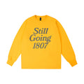 1807 Still Going Foam Print Long Sleeve Tee