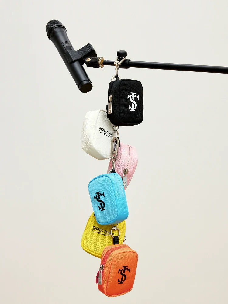 Small Town Kid Multi-color Logo Coin Purse