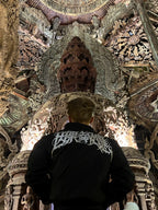 KARMANISTIC Karma Embroidered Track Jacket