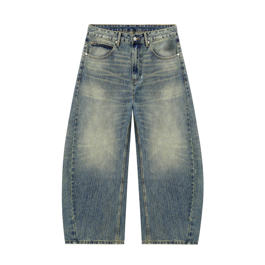 JHYQ Vintage Washed Machete Baggy Jeans