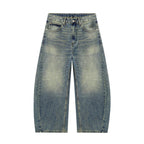 JHYQ Vintage Washed Machete Baggy Jeans