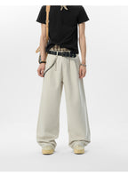 JHYQ Lyocell Double Pleated Suit Pants