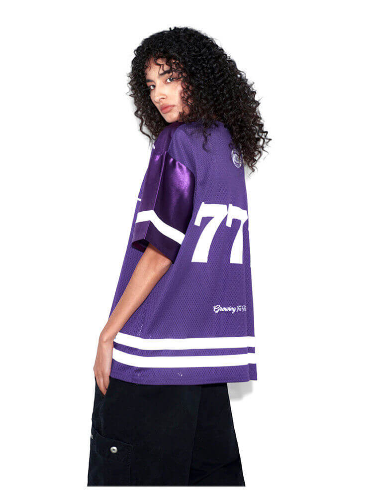 F3F Select 777 Numbering Reflective Stripe Mesh Short Sleeve Hockey Jersey