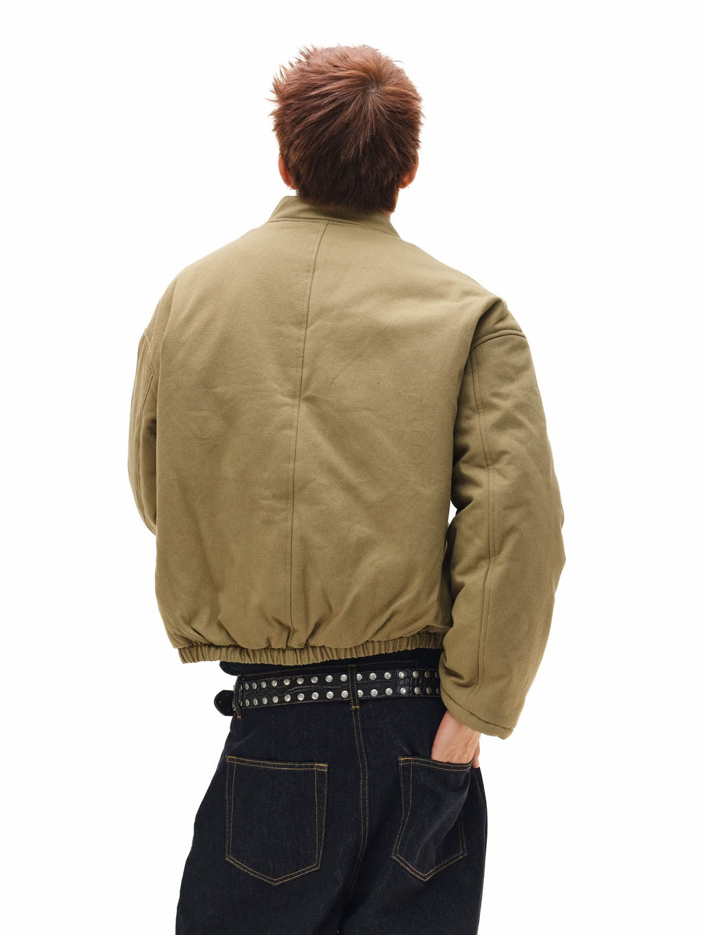 NOVACAM Canvas Puffer Short Work Jacket