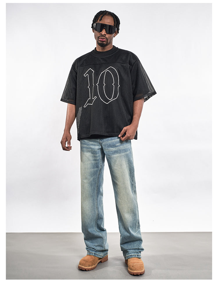 F3F Select Number 10 Print Mesh Jersey