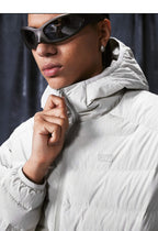 1807 Washed Fade Nylon Lightweight Down Jacket