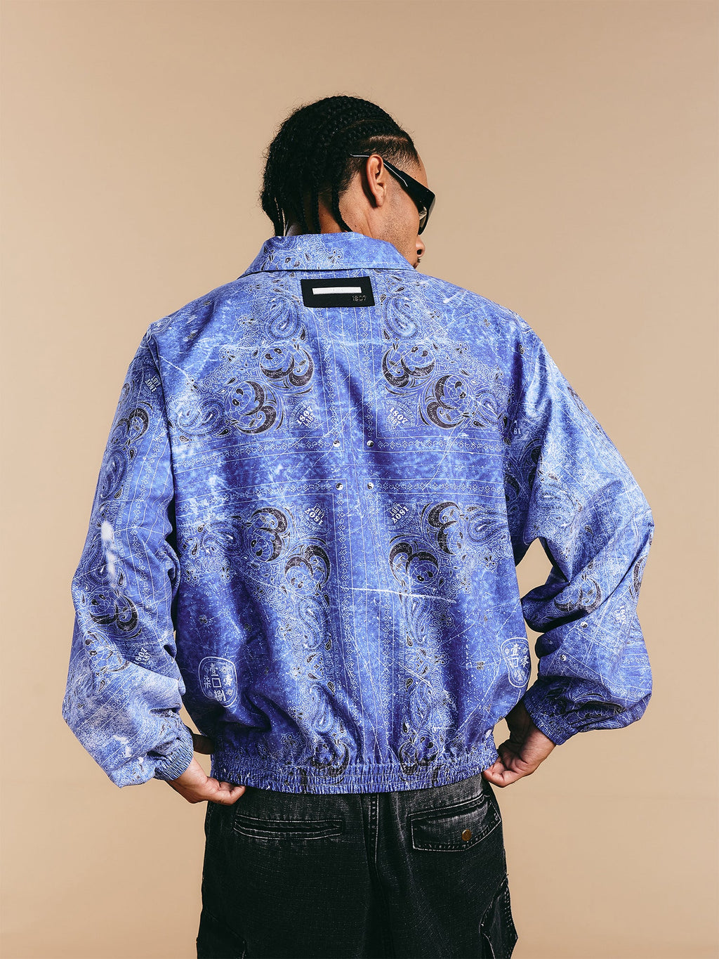 1807 × LABT Original Paisley Full Print Track Jacket